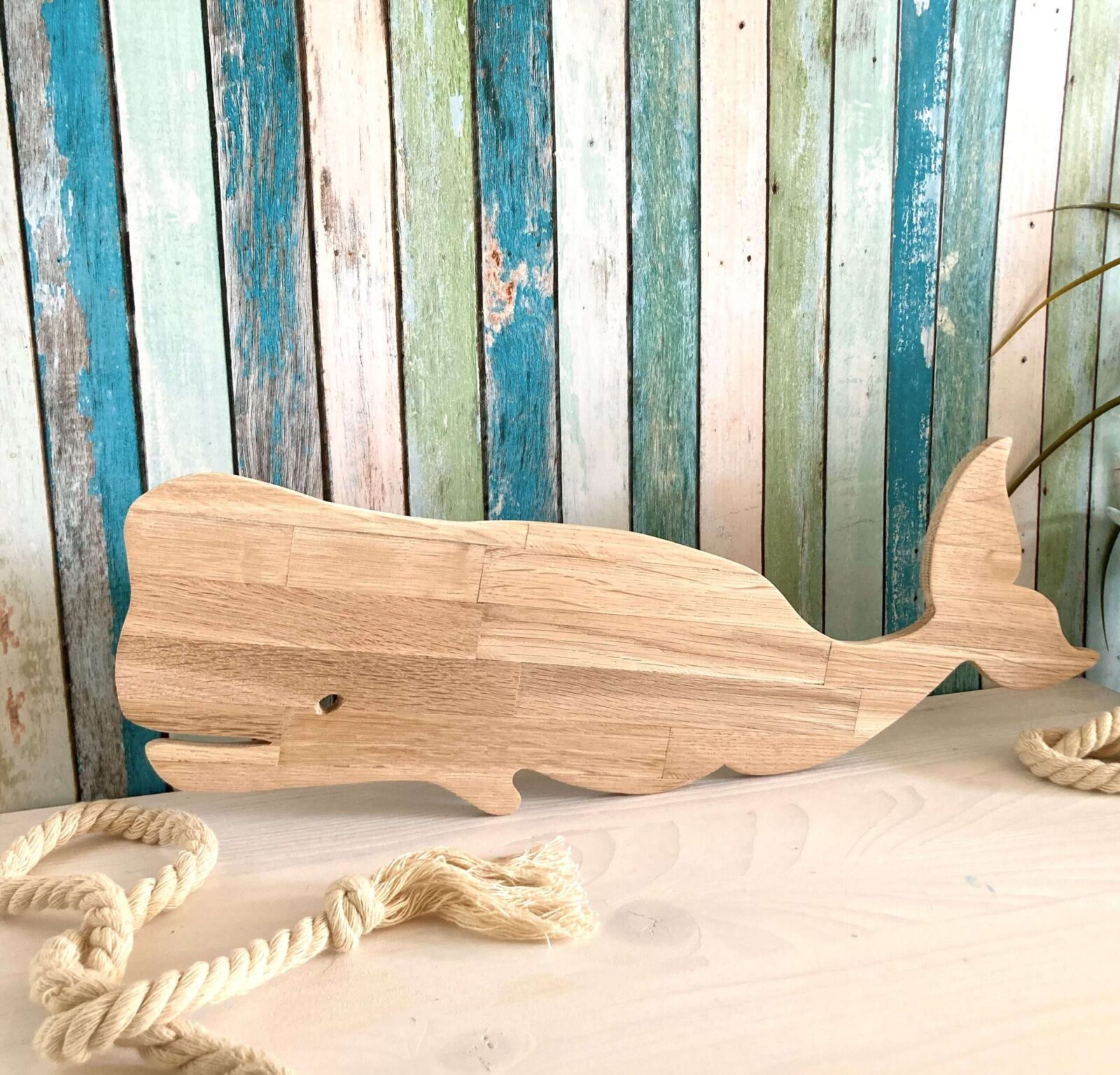 Wal maritime Deko - Holzdeko